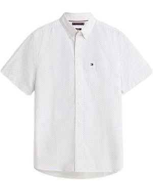 Tommy Hilfiger Short Sleeve Shirt - White