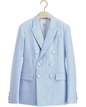 Dior Iviera Fitted Jacket - Blue