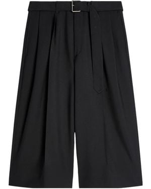 Dries Van Noten Belted Shorts - Black