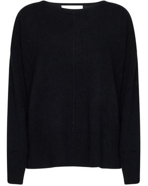 Kaos Boat Neck Sweater - Black