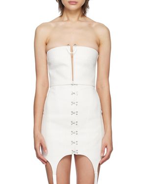 Dion Lee Mobius Bandeau Top - White