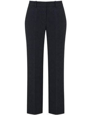 P.A.R.O.S.H. Slim-Fit Pants With Center Creases - Blue