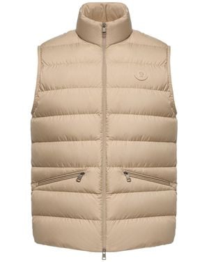 Moncler Treompan Down Vest - Natural