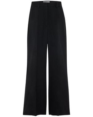 Lanvin Flared Tailored Trousers - Black