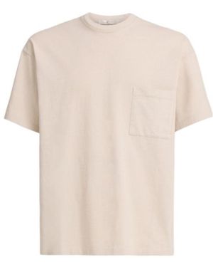 The Row Niels Soft Cotton T-Shirt - White