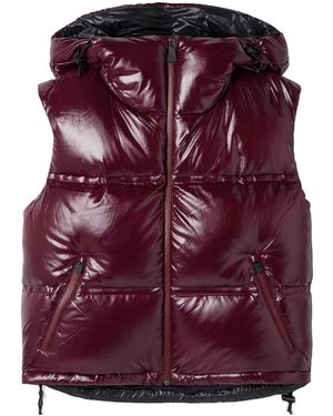 Aztech Mountain Snowbird Hooded Gilet - Purple