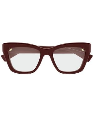 Gucci Eyewear Cat-Eye Frame Glasses - Multicolour