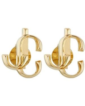 Jimmy Choo Jc Mini Studs - Metallic