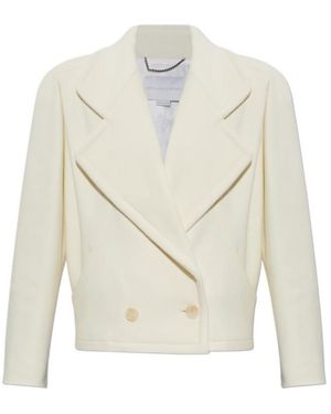 Stella McCartney Double-Breasted Coat - White