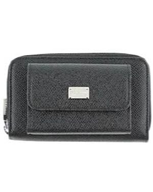 Dolce & Gabbana Solid Colour Wallet - Grey