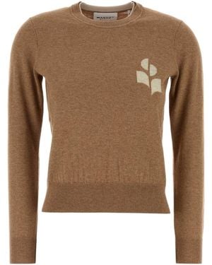 Isabel Marant Graphic-Detail Jumper - Brown