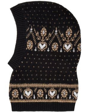 KHAITE Cashmere Balaclava - Black