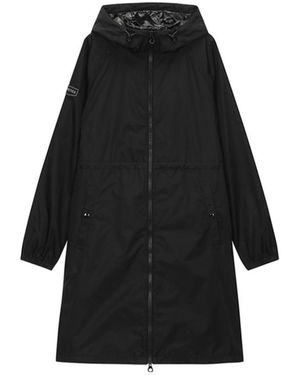 Duvetica Hooded Parker Coat - Black