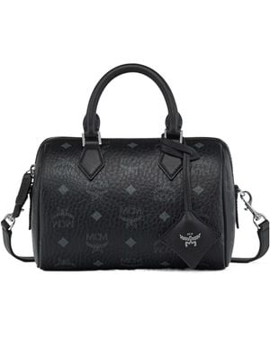 MCM Ella Boston Bag - Black
