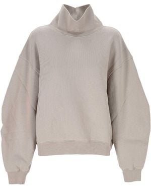 Agolde Turtleneck Sweatshirt - Gray