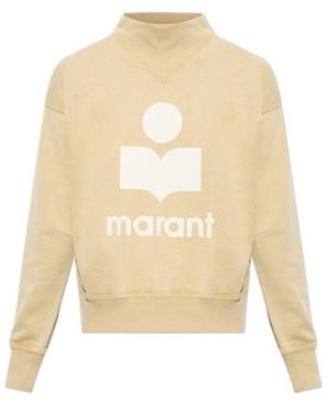 Isabel Marant イザベル マラン エトワール モビー ロゴ スウェットシャツ - White