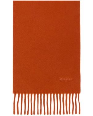 Max Mara Tassel Scarf - Orange