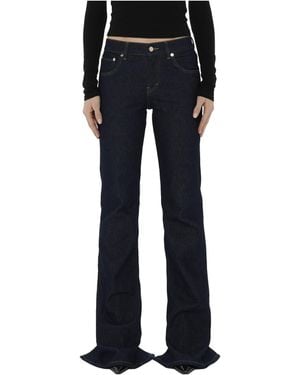 Haikure Belt-Loop Jeans - Black