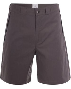 ROA Logo-Detail Shorts - Grey