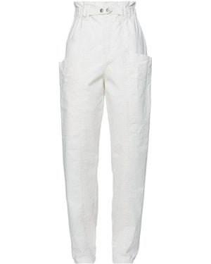 Isabel Marant Solid Stretch Pants - White