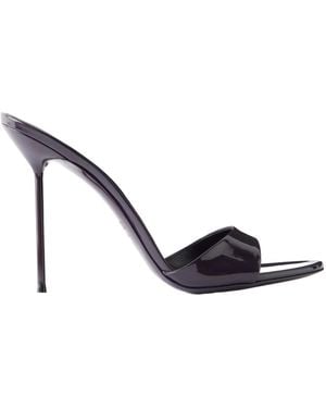 Paris Texas Lidia 105 Patent-Leather Sandals - White