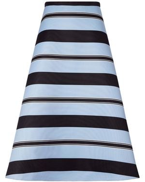 Emilia Wickstead Waistdefined Midi Dress - Blue