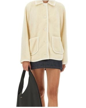 A.P.C. Long Sleeve Buttoned Jacket - White