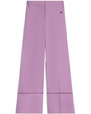 Celine Pyjama Trousers - Purple