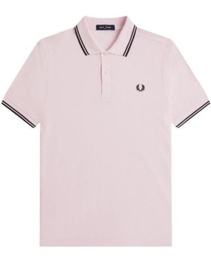 Fred Perry Short-Sleeved Polo Shirt - Pink