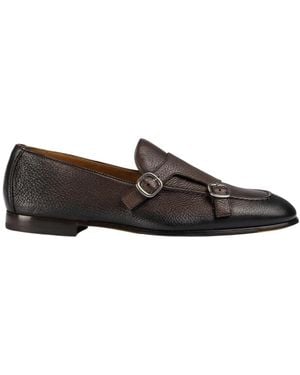 Doucal's Buckled Penny Loafers - Brown