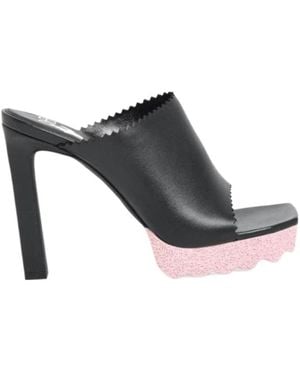 Off-White c/o Virgil Abloh Sponge Mules - Black