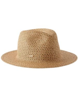 Eugenia Kim Lillian Embellished Raffia-Effect Hat - Natural