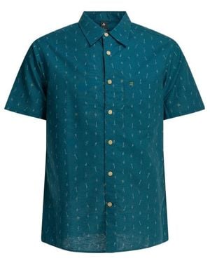 Montbell Short-Sleeved Shirt - Blue