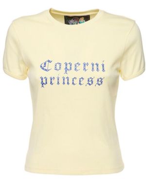 Coperni Short-Sleeved T-Shirt - Natural