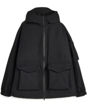 Y-3 Gtx Padded Hooded Jacket - Black
