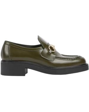 Gucci Loafer With Horsebit - Green