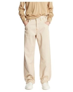 Junya Watanabe Belt Loop Jeans - Natural