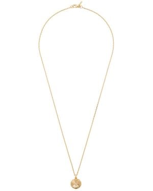 Emanuele Bicocchi Logo Scudo Necklace - White