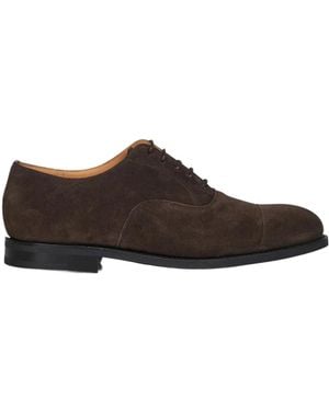 Church's Lace-Up Suede Oxford Shoes - Brown