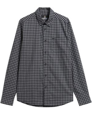Barbour Check Long Sleeve Shirt - Gray