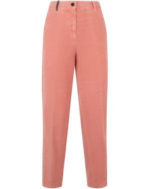 Peserico Trousers - Red