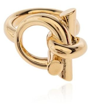Ferragamo Ferragamo Gancini Ring - Metallic