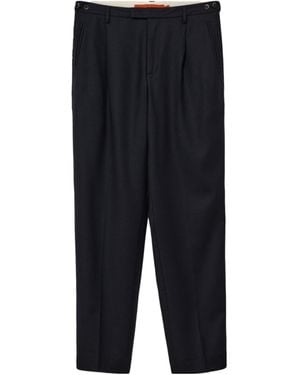 Barena Pleated Casual Trousers - Black