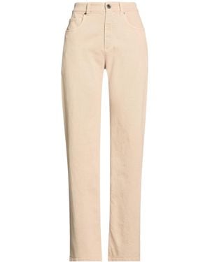Brunello Cucinelli Denim Trousers - Natural