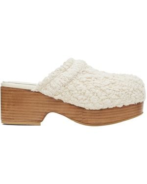 RECTO. Bohemian Mules - White