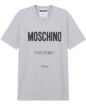 Moschino Logo T-Shirt - Grey