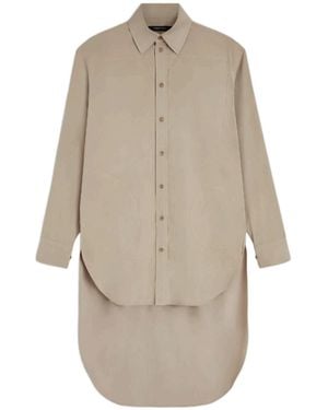 Phoebe Philo Asymmetrical-Hem Shirt - Natural