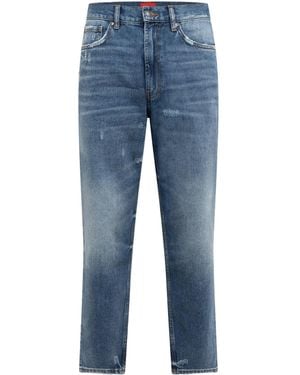 BOSS Vintagewashed Pants - Blue