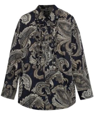 R13 Long-Sleeve Shirt - Grey