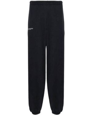PANGAIA Organic-Cotton Track Pants - Black